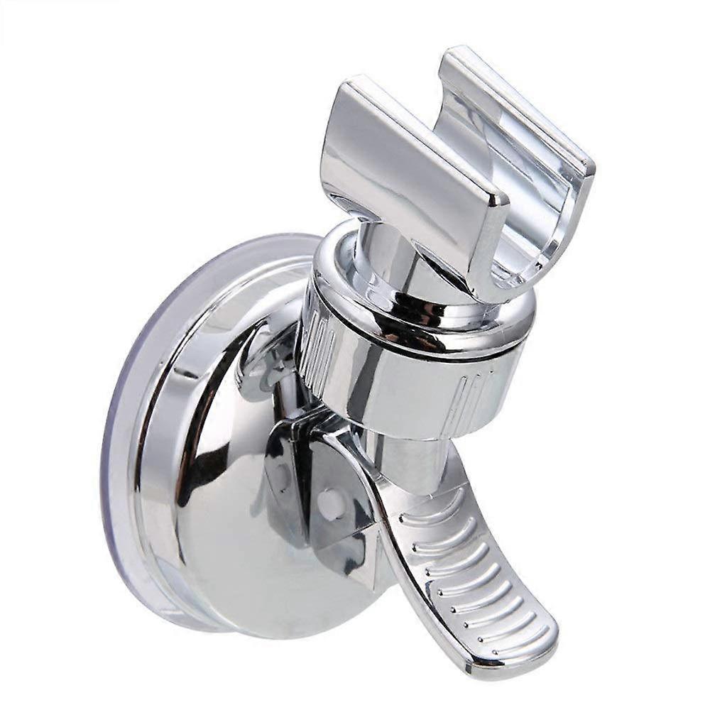 Shower Head Holder with Strong Suction Cup, Adjustable Wall Mount Bracket for NoDrill Installation