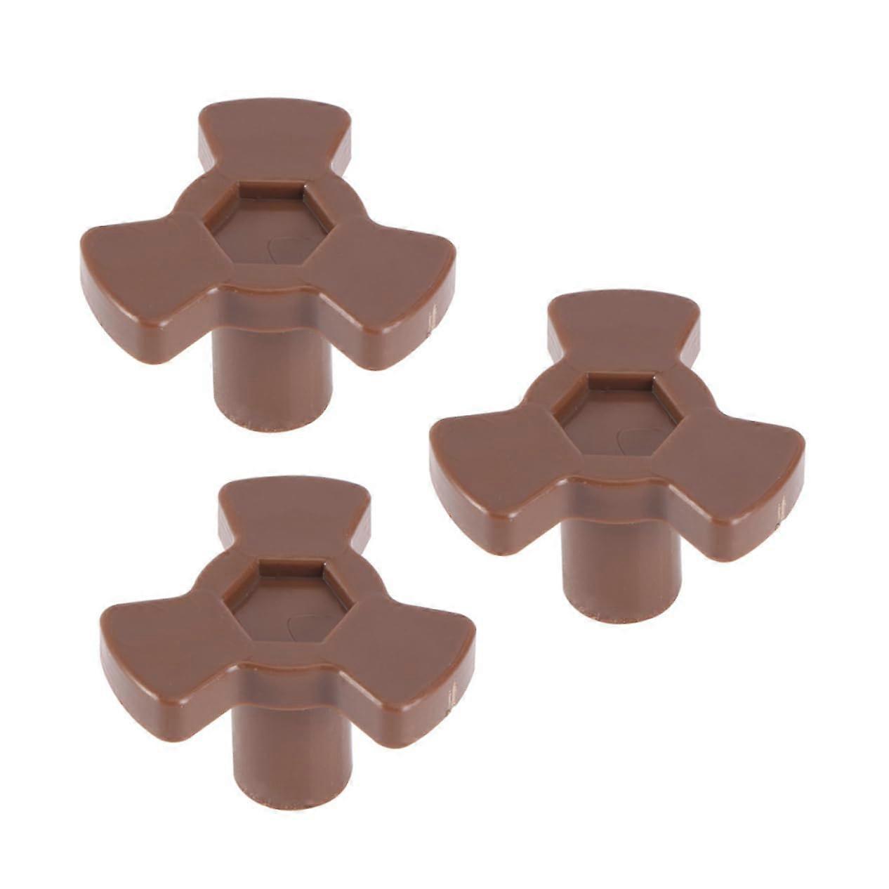 3 Pcs Microwave Turntable Coupler Replacement for Smooth Rotation and Universal Plate Spinner Fit