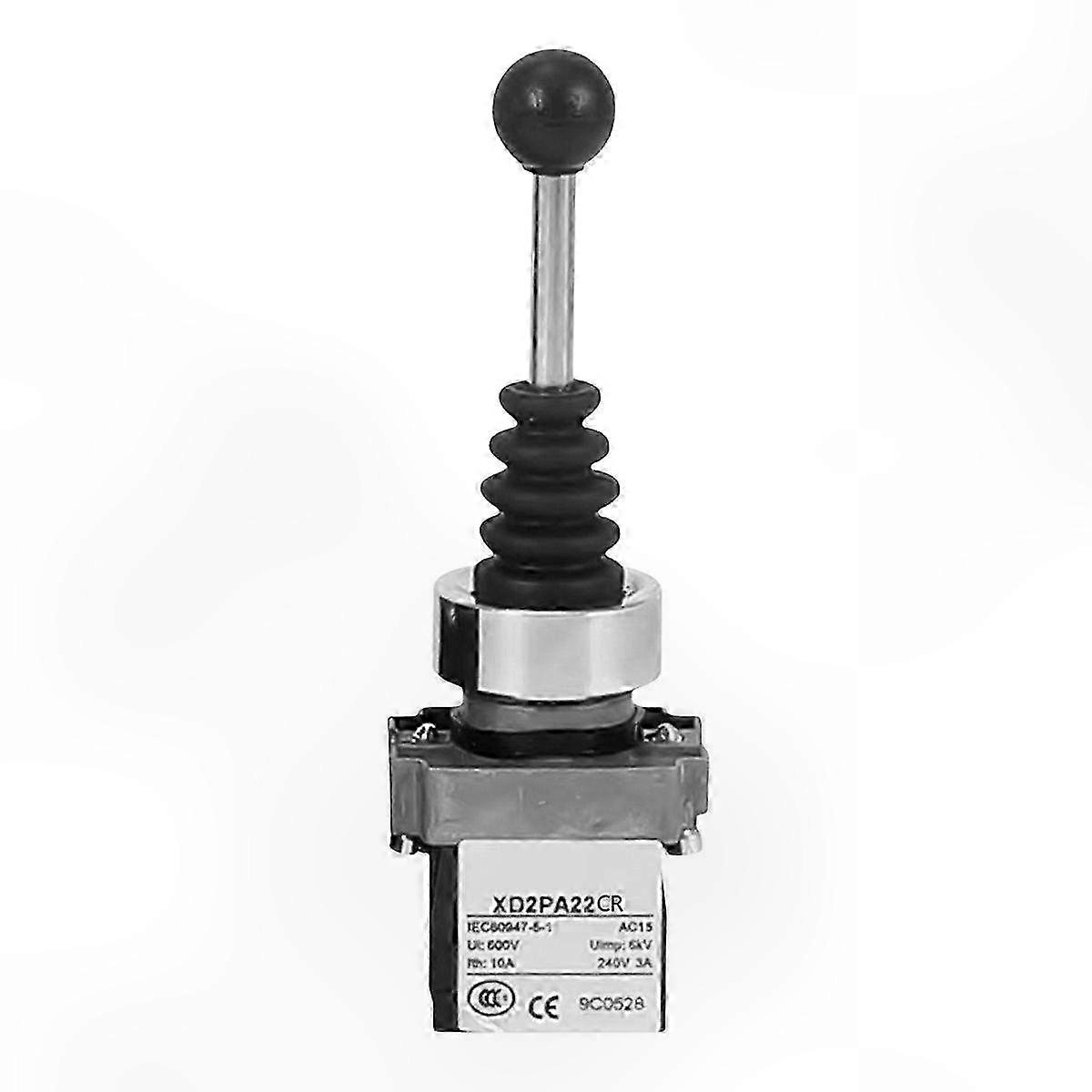 Double Self-Resetting Joystick Switch for Gaming Controllers