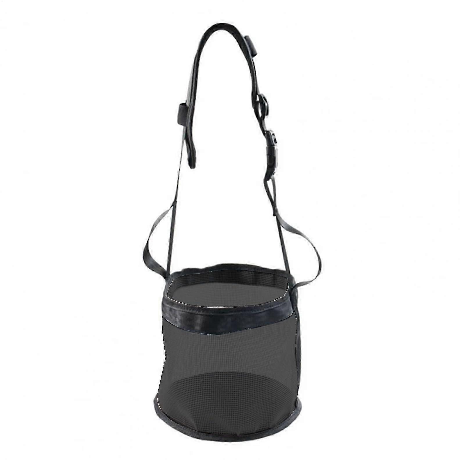 Adjustable Horse Feeding Bag with Comfortable Neck & Nose Pad, 3 Sizes