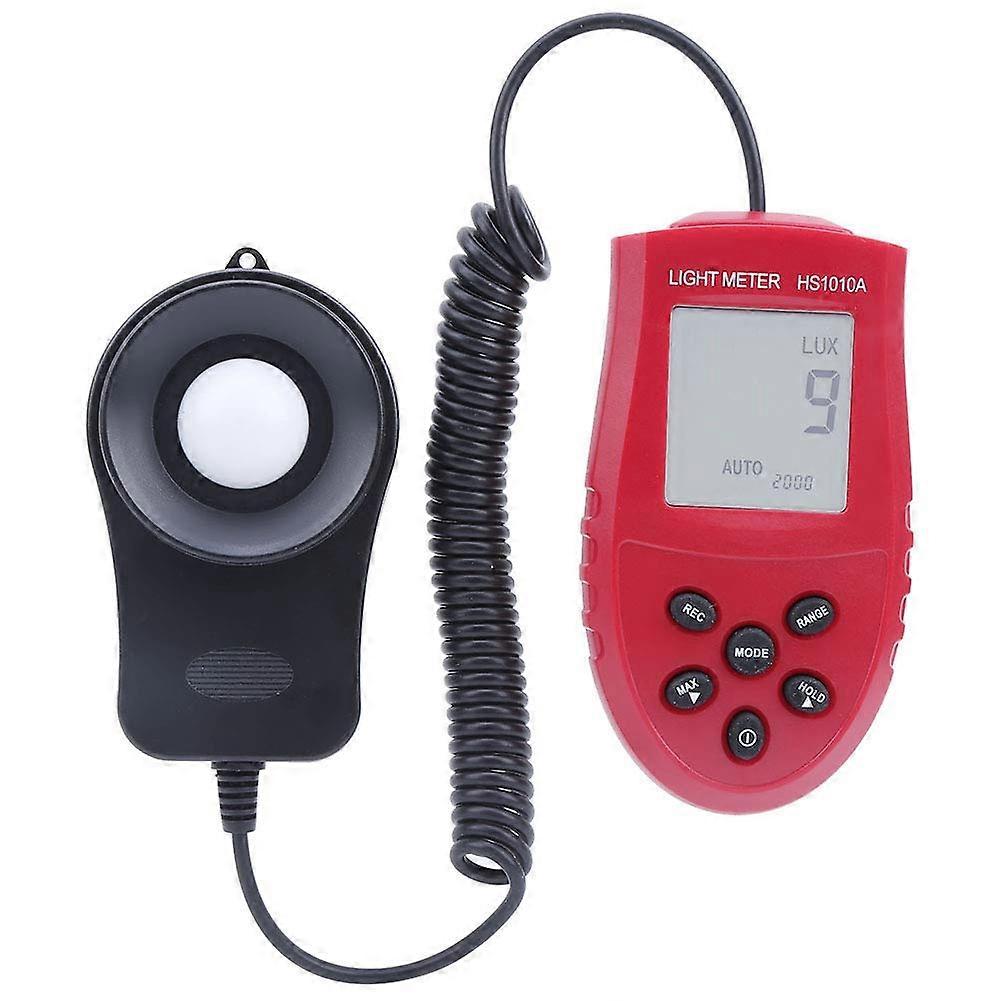 Accuracy Digital Light Meter with Clear Display for Photometry and Electrical Testing, ABS Material