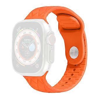 Silicone Band for Apple Watch Series 11 10 42mm/9 8 7 41mm/SE3 SE2 SE 6 5 4 40mm/3 2 1 38mm Rhombus 