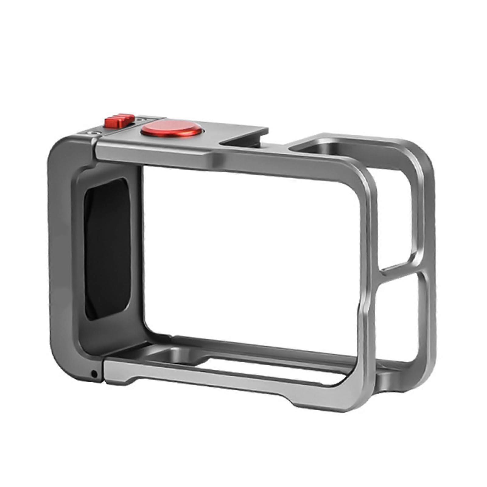 Camera Cage Aluminum Protective Housing for Action 3 4 5 with Quick Release and Battery Access
