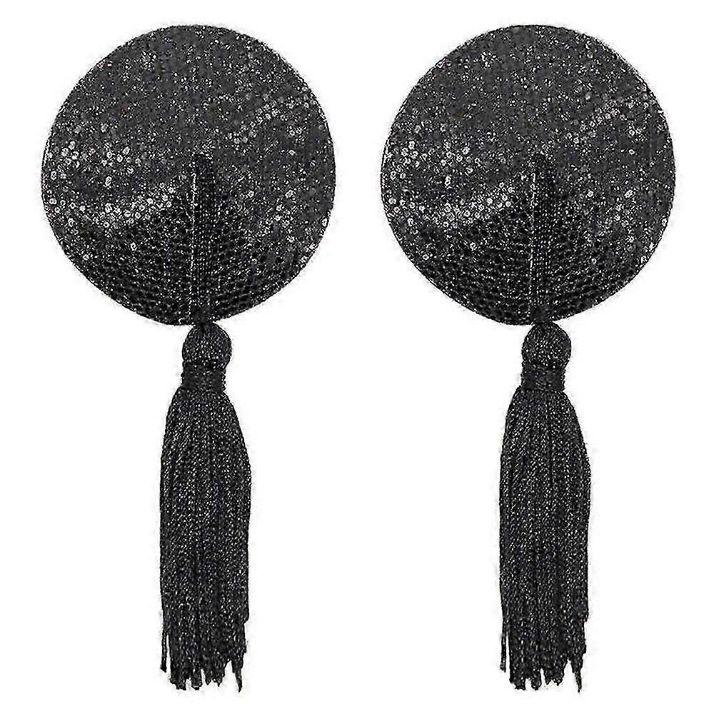 Reusable Self-Adhesive Sequin Nipple Covers for Women