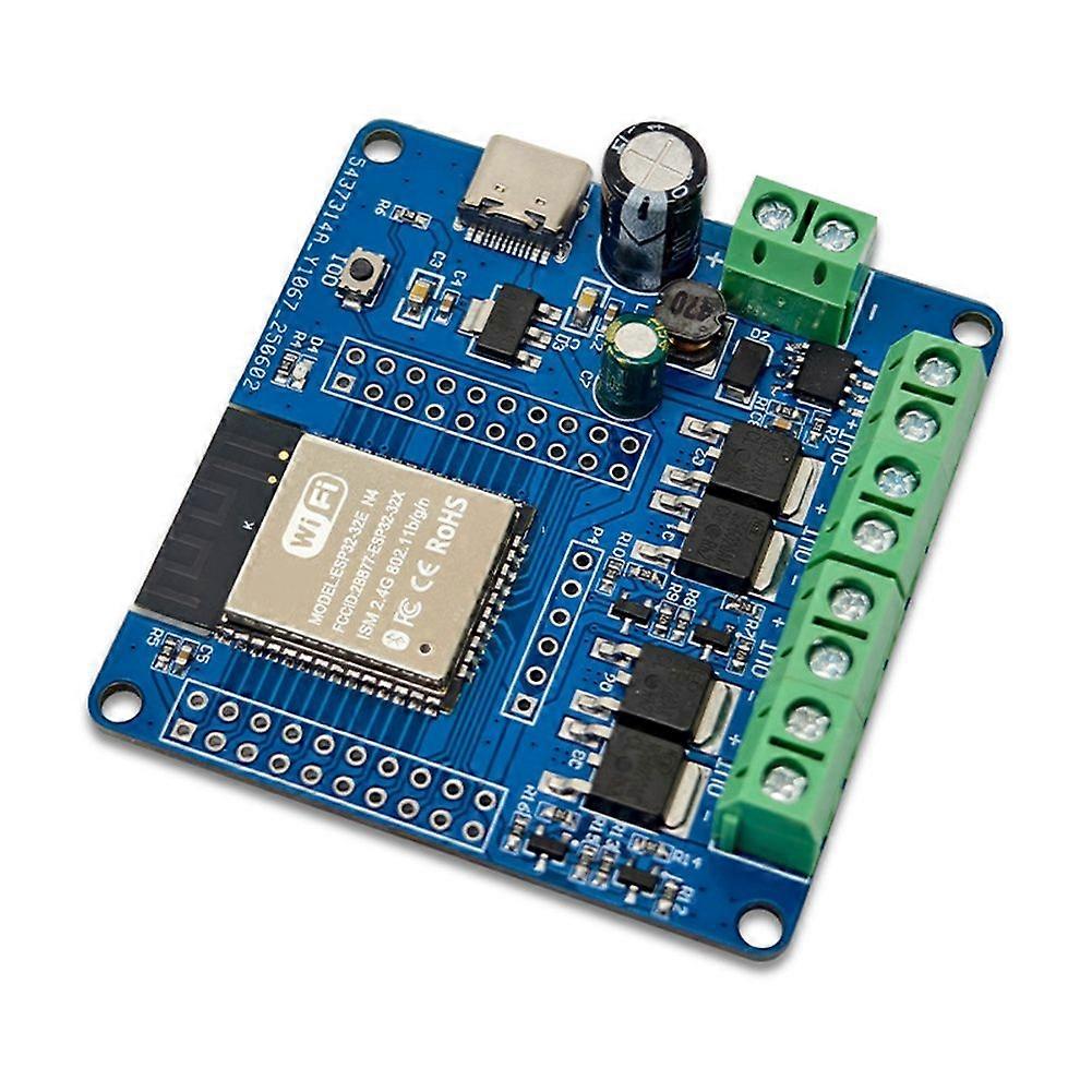 ESP32 4-Channel MOS Switch Module DC5-60V on-Board ESP32-32E WiFi and BLE Module DC Powered