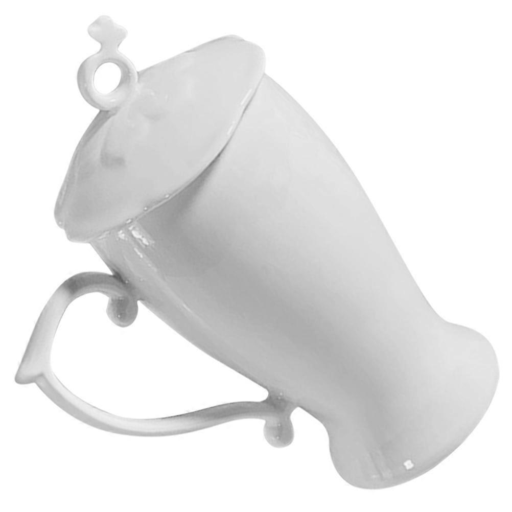 Coffee Cup Ceramic Mug for Storage Use White Cup