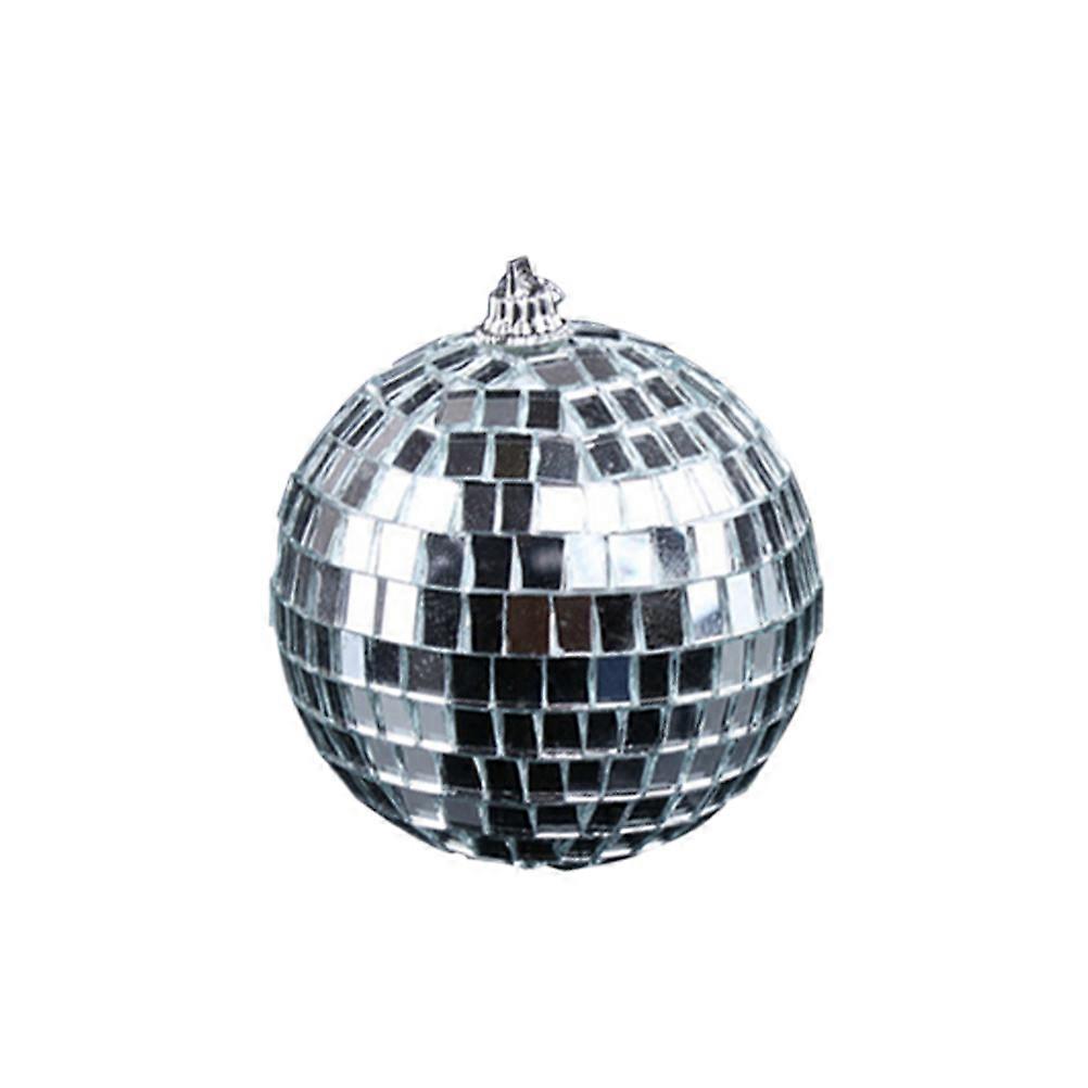 Disco Mirror Ball Silver for Dance Use 1Pcs Hanging Party Ball
