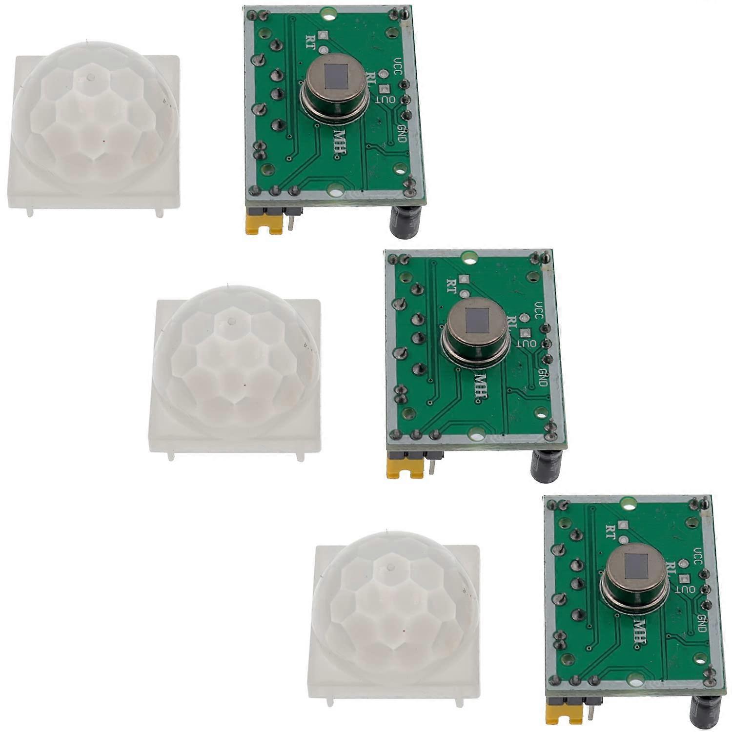 HCSR501 PIR Motion Sensor Module with Adjustable Sensitivity Range for Arduino and Home Security