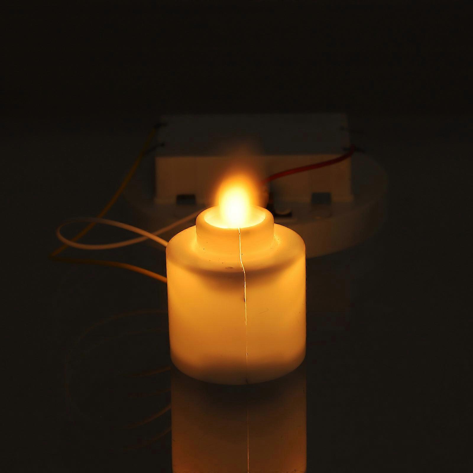 Plastic LED Candle Light Wicks for DIY Swing Candle Lamp 3Pcs Kit