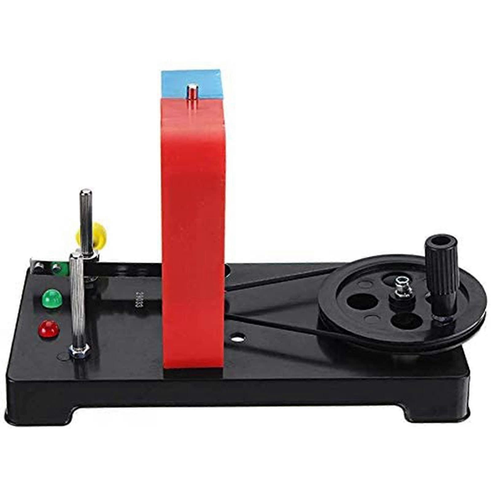 Educational Generator Model for Electromagnetic Induction Experiment STEM Classroom HandsOn Learning