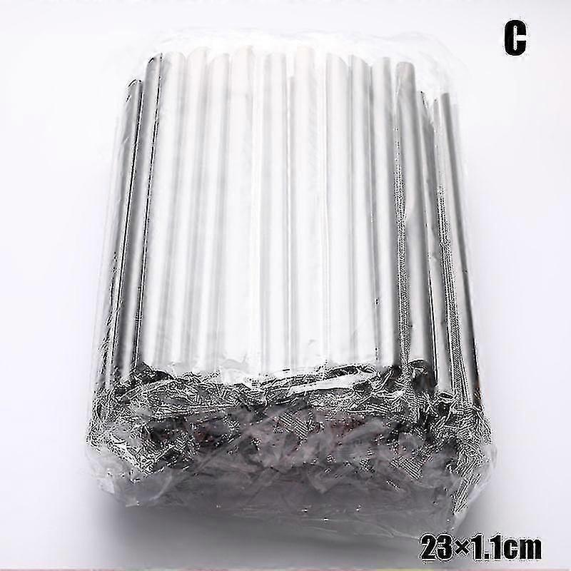 100pcs Plastic Straws Milkshake Wide Disposable Bubble Tea Drinking Straw Large