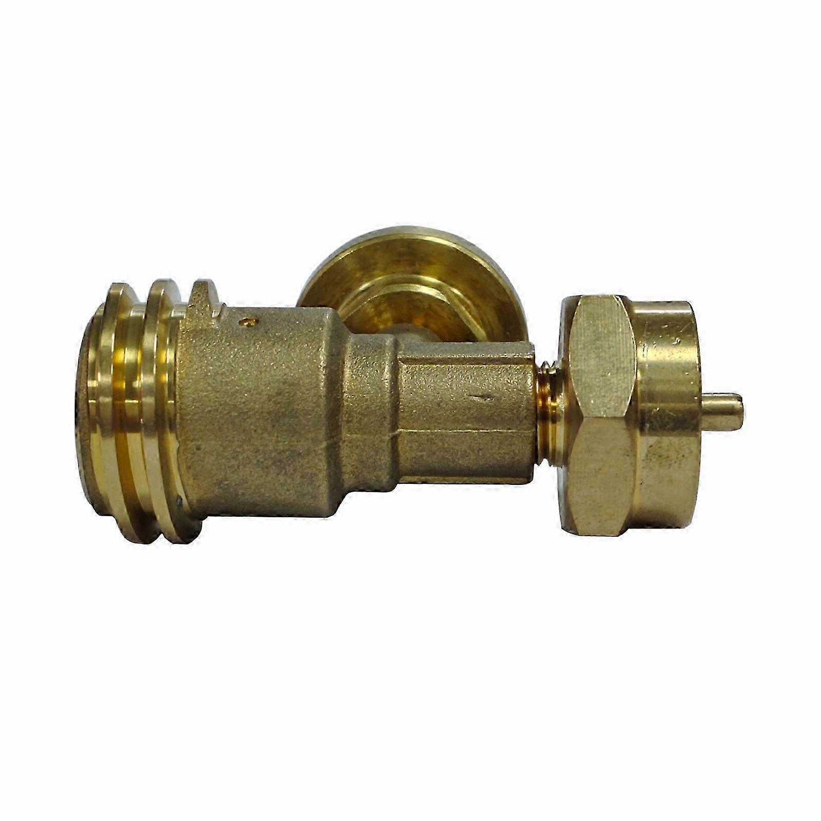 Universal Brass Gas Tank Adapter with Level Indicator