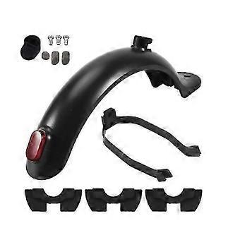 Guardabarros trasero y accesorio de soporte con luz trasera para scooter M365 con tornillos y tornillos