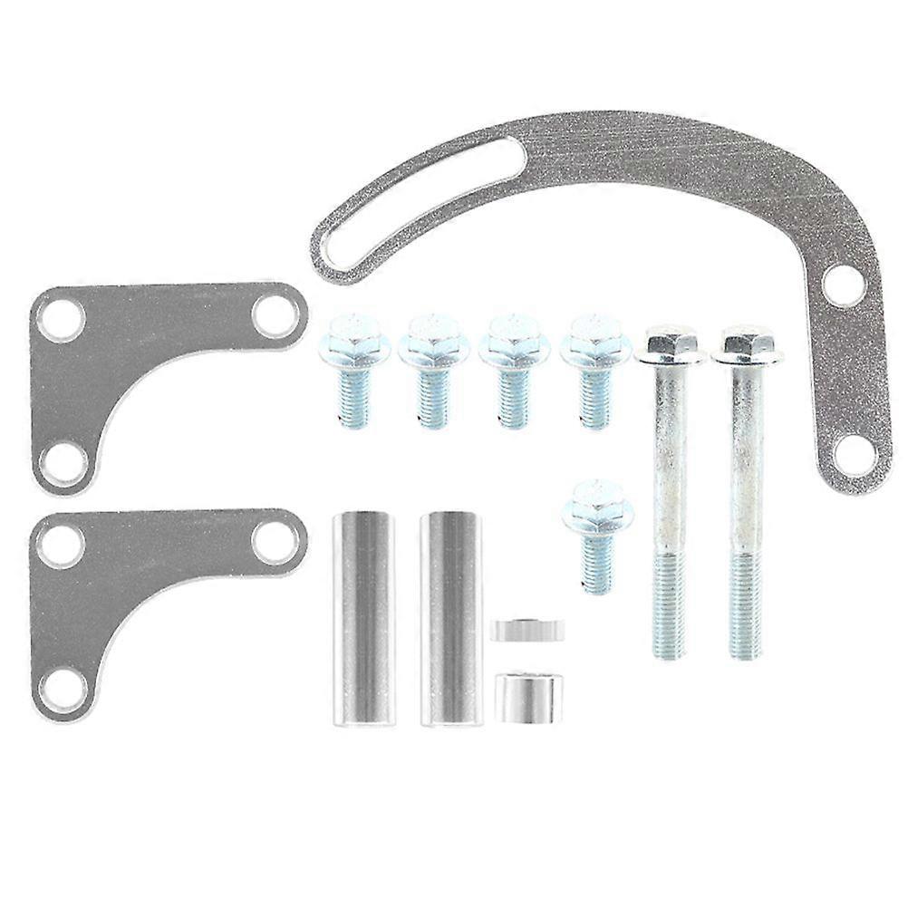 1 Set Professional Power Steering Pump Bracket Billet Adjustable Bracket Billet