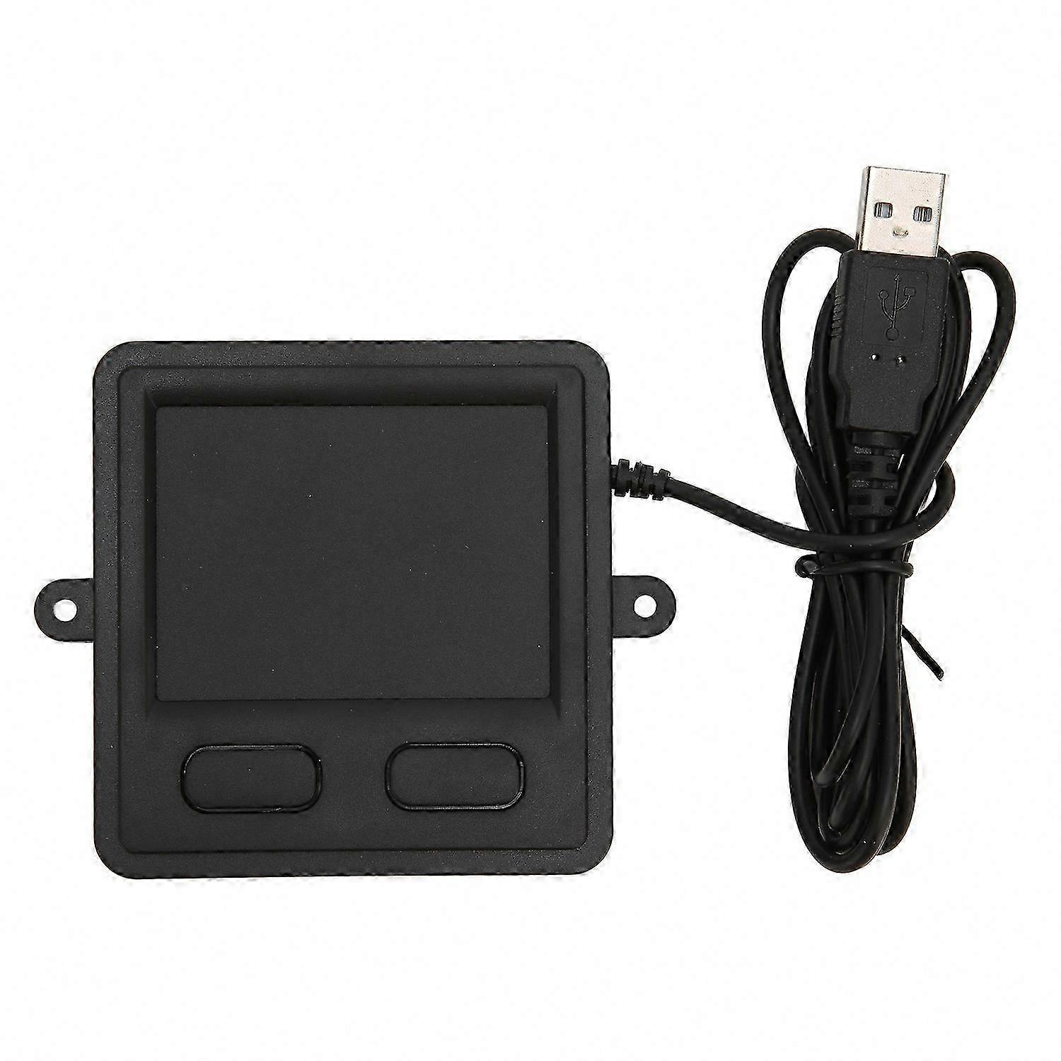 USB Wired Trackpad with Touch Sensitivity, Portable Design, Multi-Functionality, and Dual Keys for Bus Use