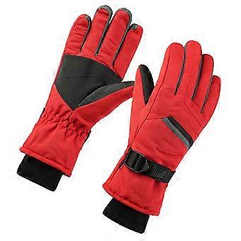 Thicken Skiing Gloves Outdoor Waterproof Windproof Gloves 1Pair