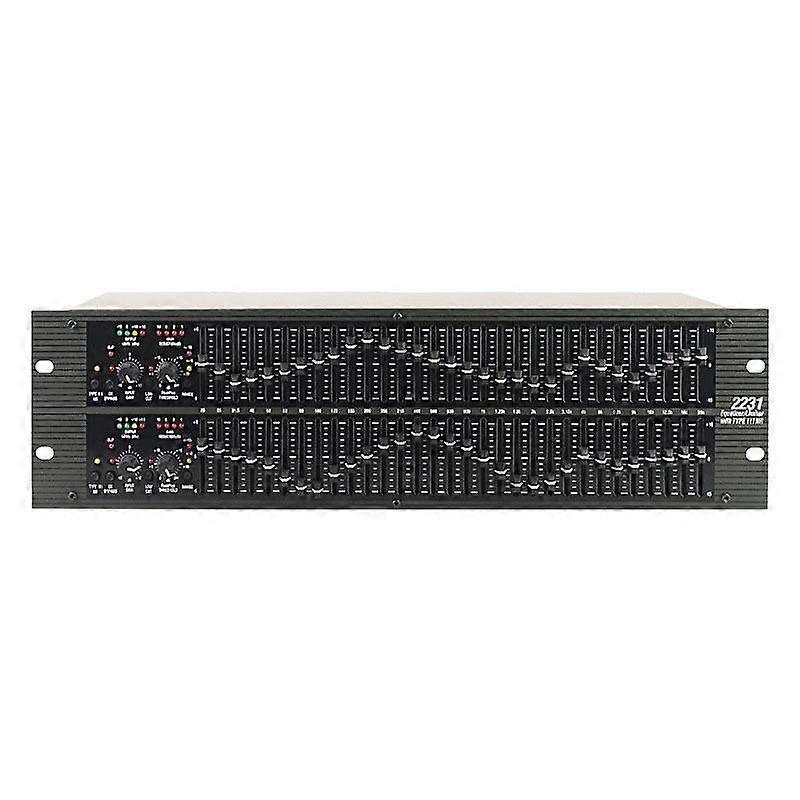 2231 Equalizer Anti-Feedback Audio Effects Processor AU Plug