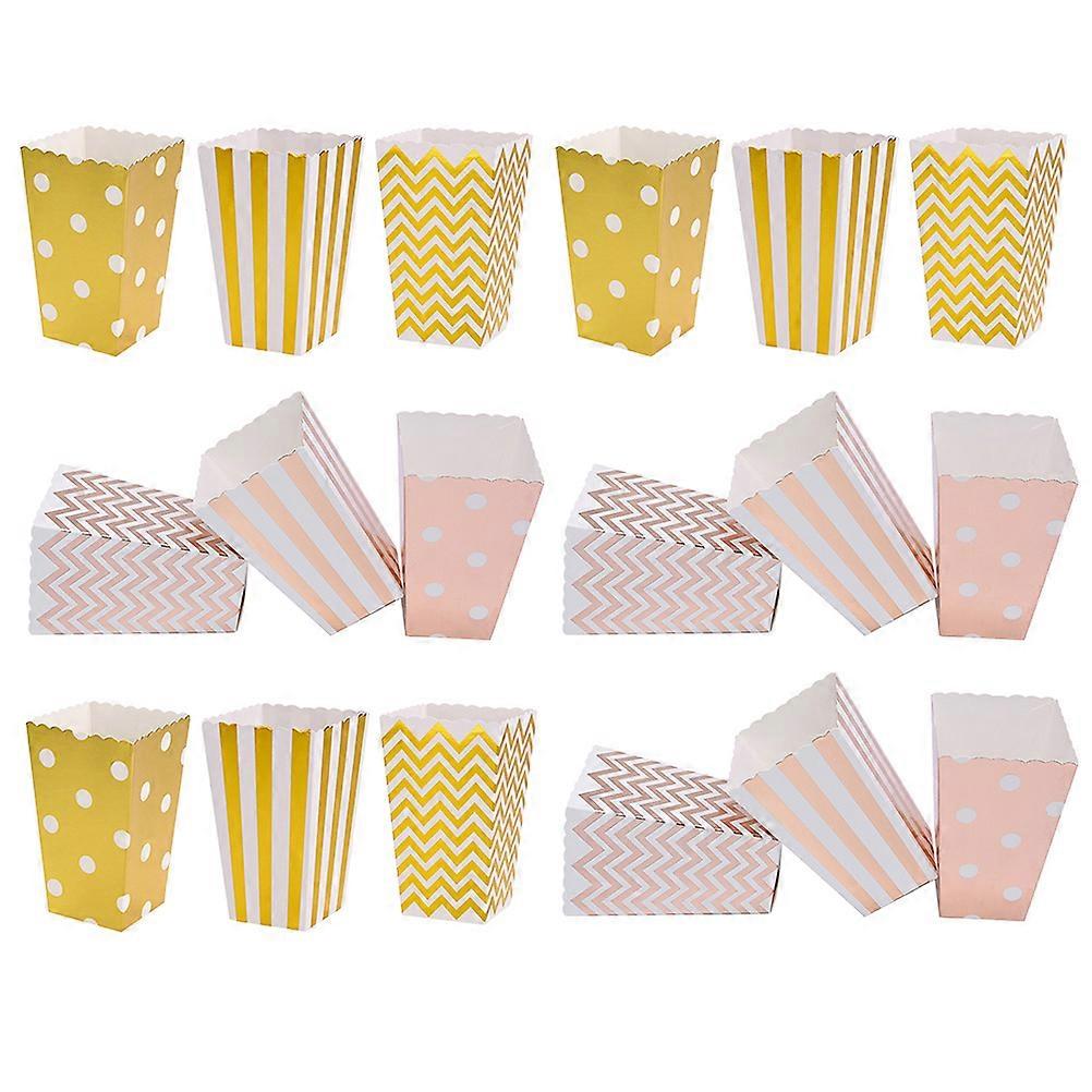 Assorted Color Snack Storage Box Paper Packing Box for Storage Use 1Set