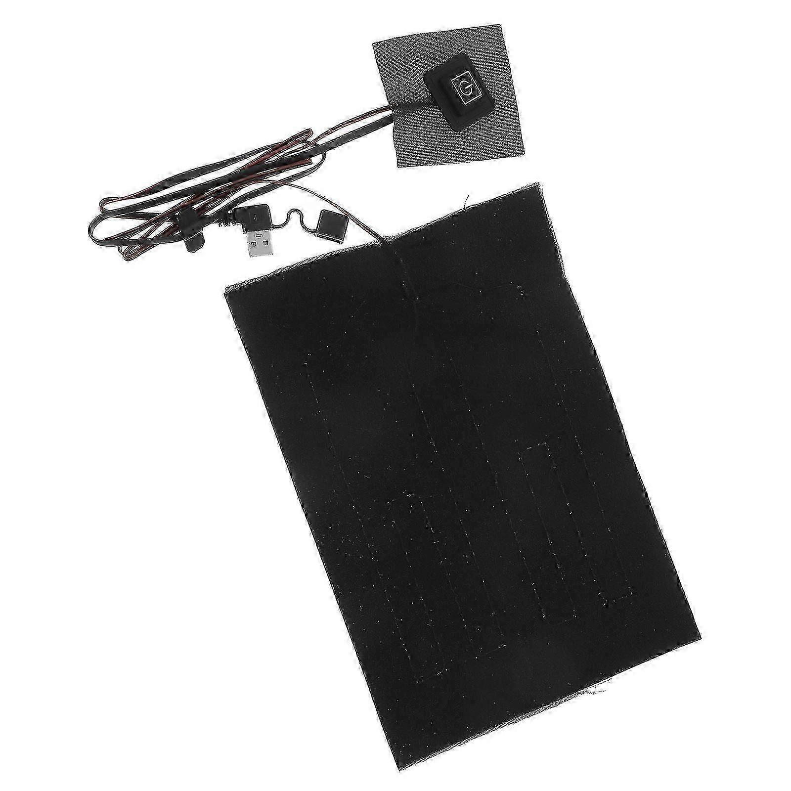 Black Reptile Heating Pad | Adjustable Temperature for Small Pets