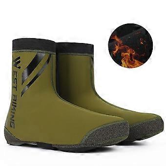 WEST BIKING Radschuhüberzieher Wasserdichte Thermo-Überschuhe Rennrad MTB Überschuh Protec