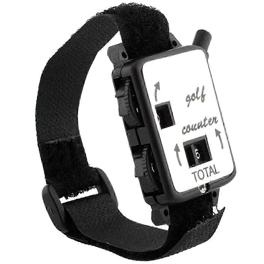 Golf Stroke Counter Watch with Reset Button for One Button Score Tracking and Comfortable Strap