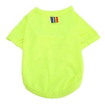 Dog Breathable Shirt Short Sleeve Stretchy Comcompatible withtable Dog Short Sleeve T Shirt compatible with Small Dogs Spring Summer Green XL