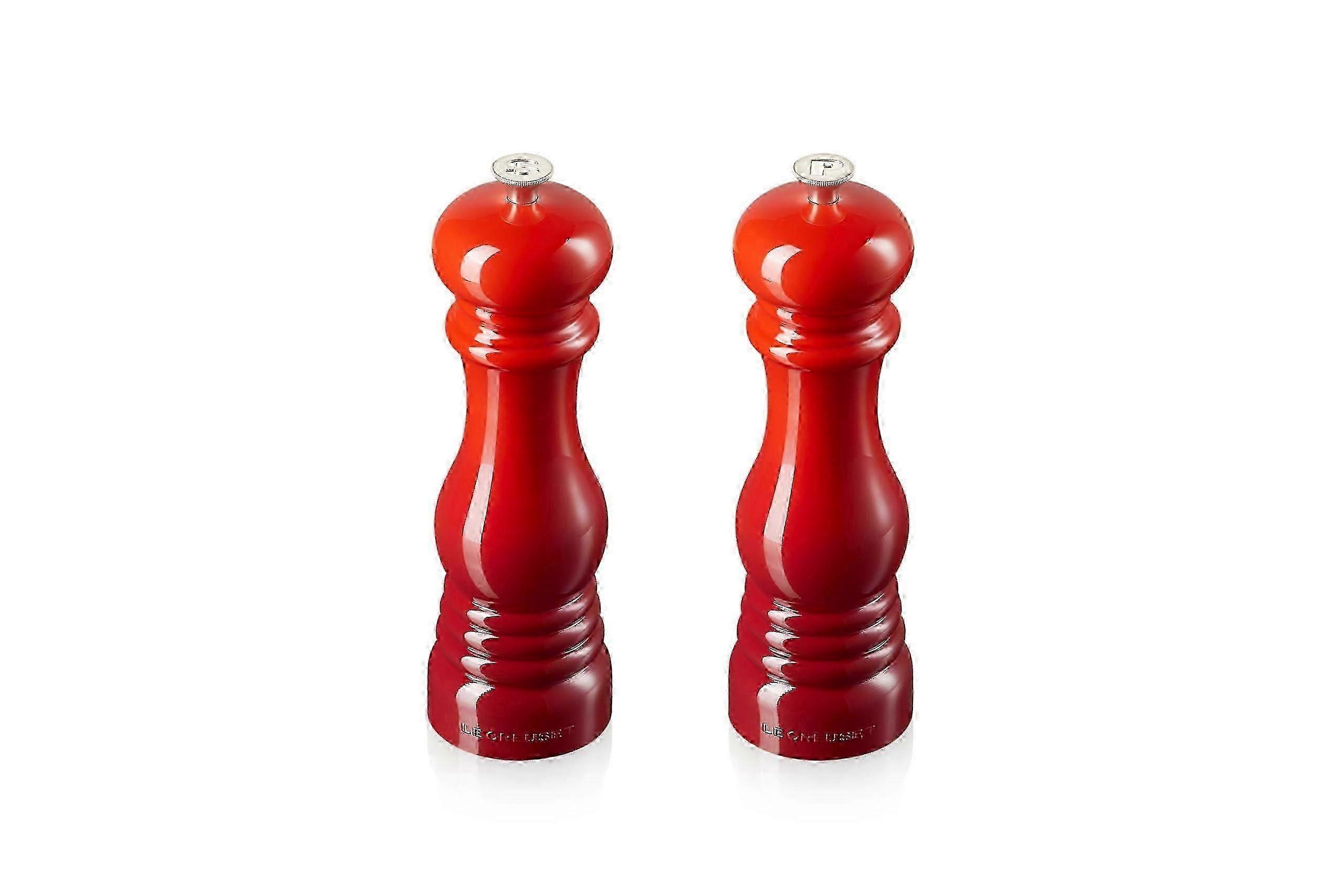 Conjunto de Moinho de Sal e Pimenta Ajustável de 8 Polegadas com Moedor de Cerâmica para Cozinha