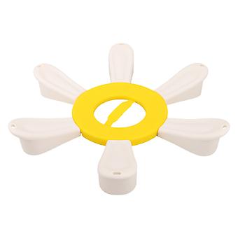 Suporte para Bola de Yoga: Base de Plástico Estável - Acessórios de Exercício para Academia em Casa - Suporte Expositor de Bola de Yoga de 49cm