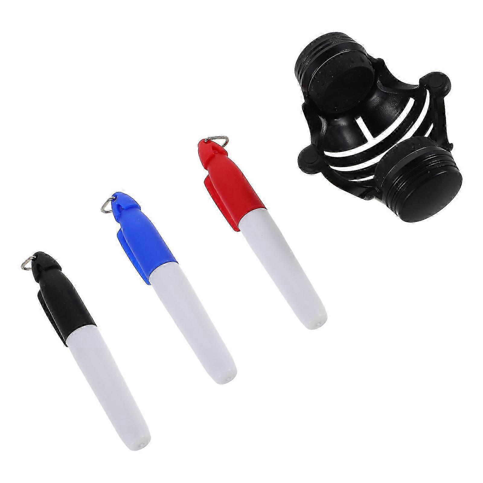 Golf Ball Marker Tool with Alignment Stencil compatible with 4Sets Golf Accessories
