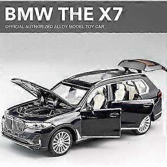1:32 X7 SUV Legierung Modell Auto Spielzeug Diecasts Guss Pull Back Sound und Licht Auto Spielzeug für Kinder Fahrzeug Spielzeug Autos