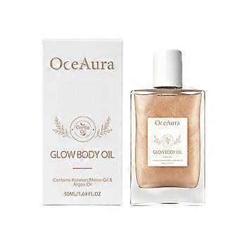 Glow Body Oil, Shimmering Moisturizing Oil with Kalahari Melon & Argan Oil