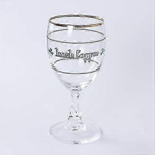 High-Quality Glass Irish Coffee Cup, Smooth Rim, Durable for Hot and Cold Beverages
