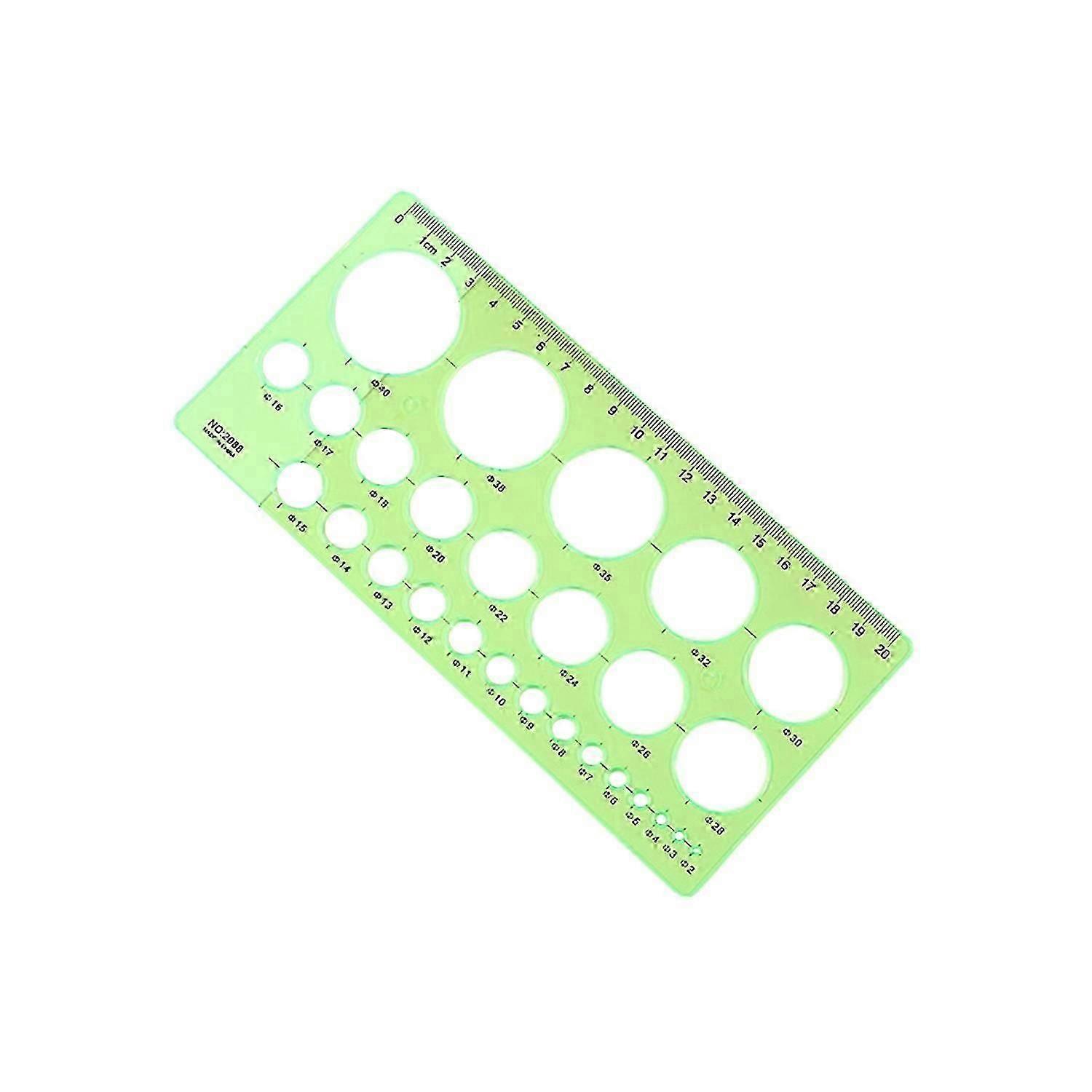 Creative Geometry Multi-Functional Ruler Circle Template for Drawing 26-27s