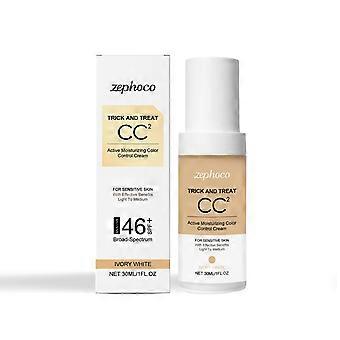 zephoco Moisturizing Concealer Liquid Foundation Series Light, Non-Sticky, Moisturizing And Brightening Skin Matte And Clear