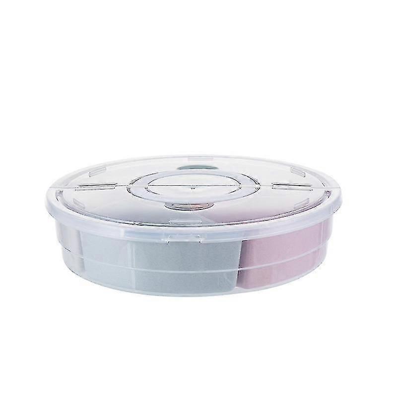 Candy Nut Serving Container, Appetizer Tray With Lid,multi Sectional