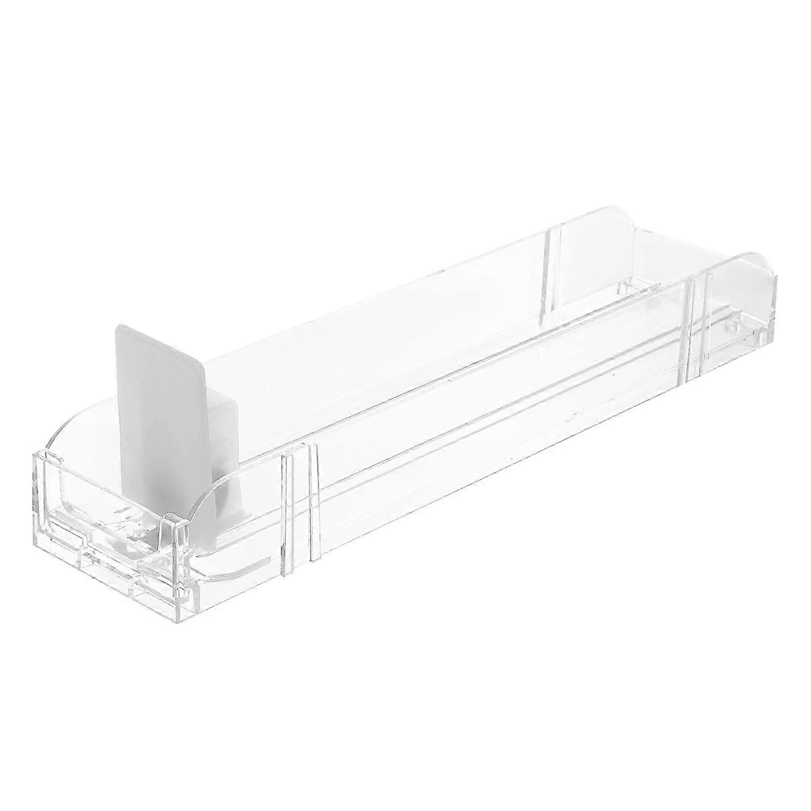 Display Rack Stand for Automatic Pushing 5Pcs Acrylic Shelves