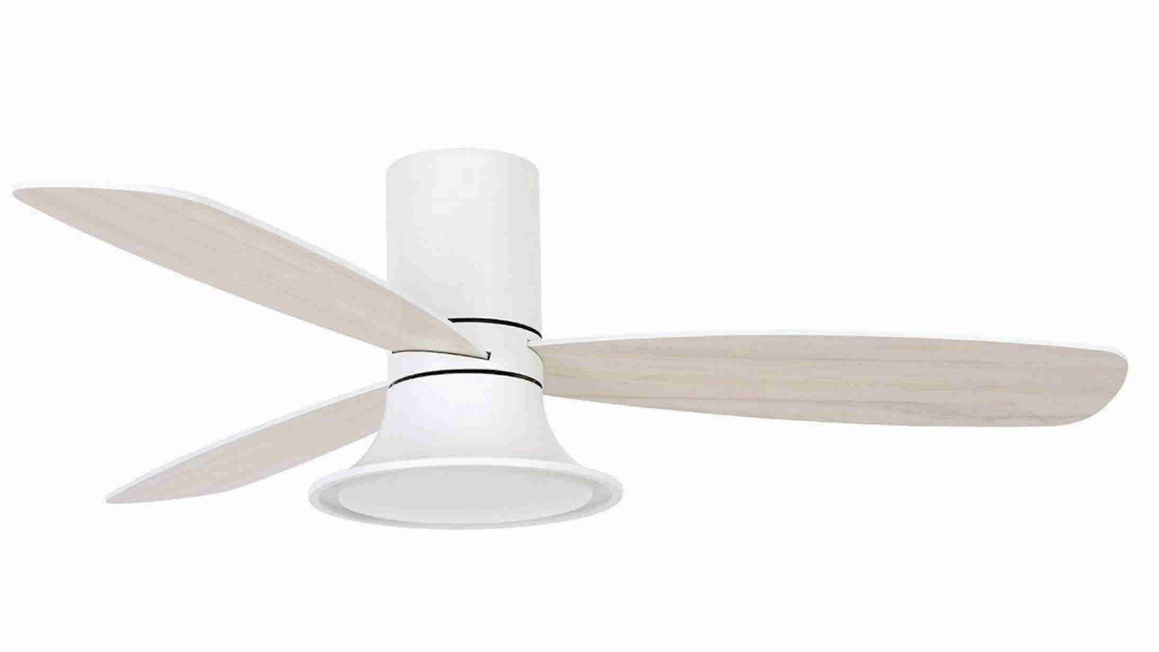 DC Deckenventilator Flusso Weiß mit LED