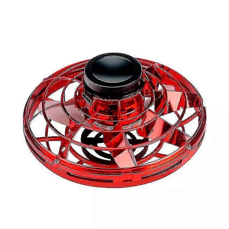 Fidget Spinner, Led Gyroscopic Decompression Toy Levitation Novelty Decompression Game(red)