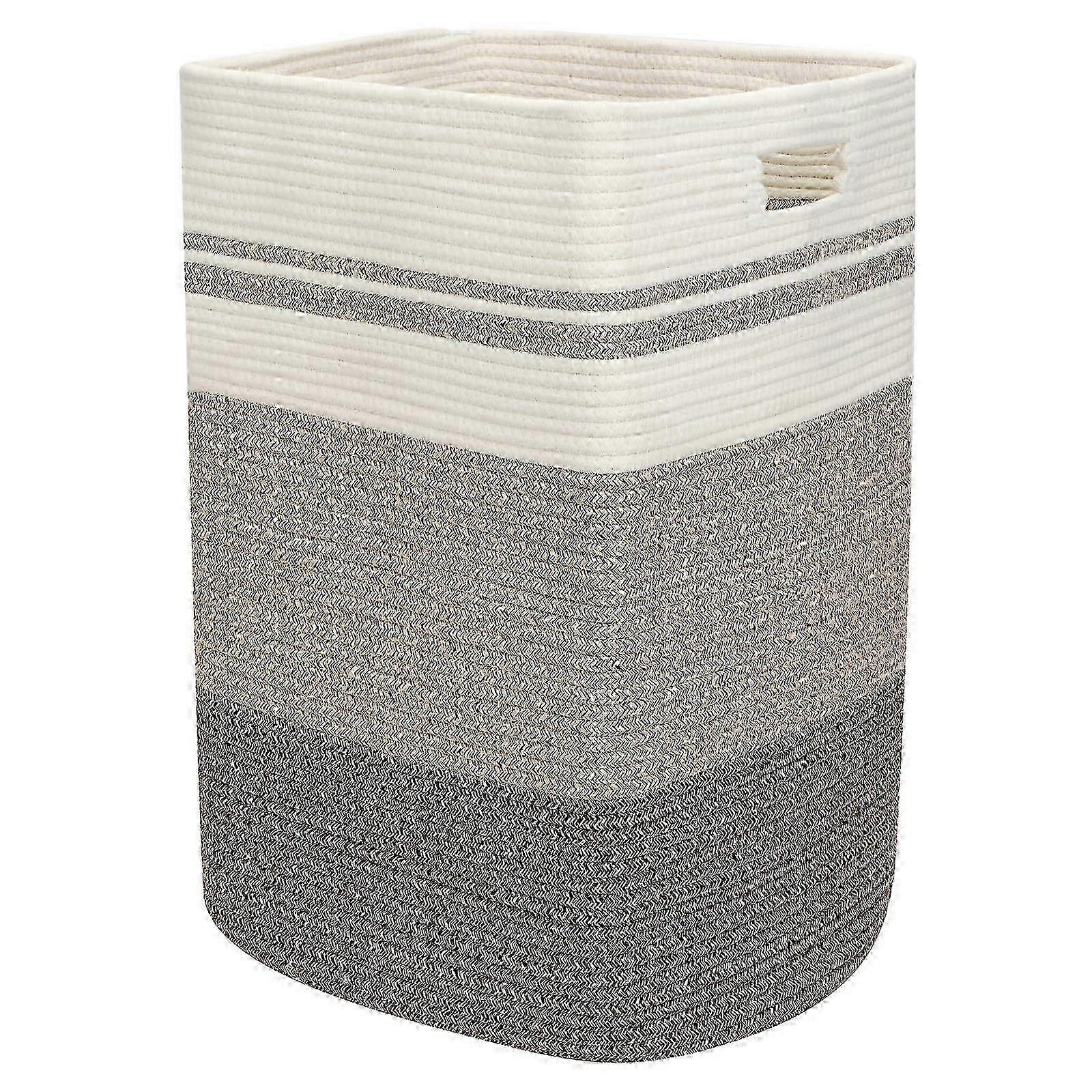 Gradient Woven Laundry Basket 75L