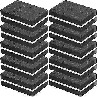 50 st Nagelbuffert Blockfil Dubbelsidig Polering Block Nagelfil Manikyr Slipning Nagelfilar