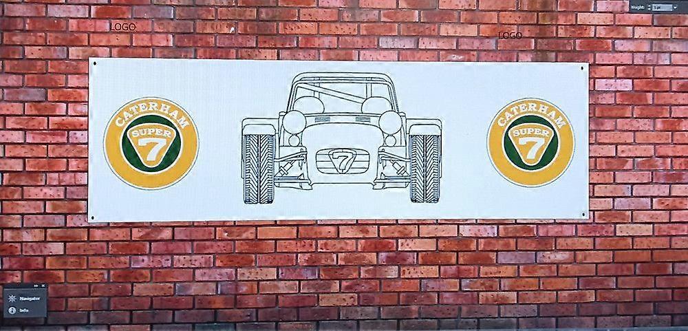 CATERHAM   SUPER 7 BANNER  HDF361