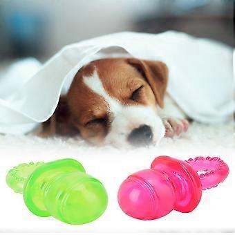 2Pcs Pet Puppy Molar Clean Teeth Toy Pacifier Chew Playing Training Toys for Dog Cat