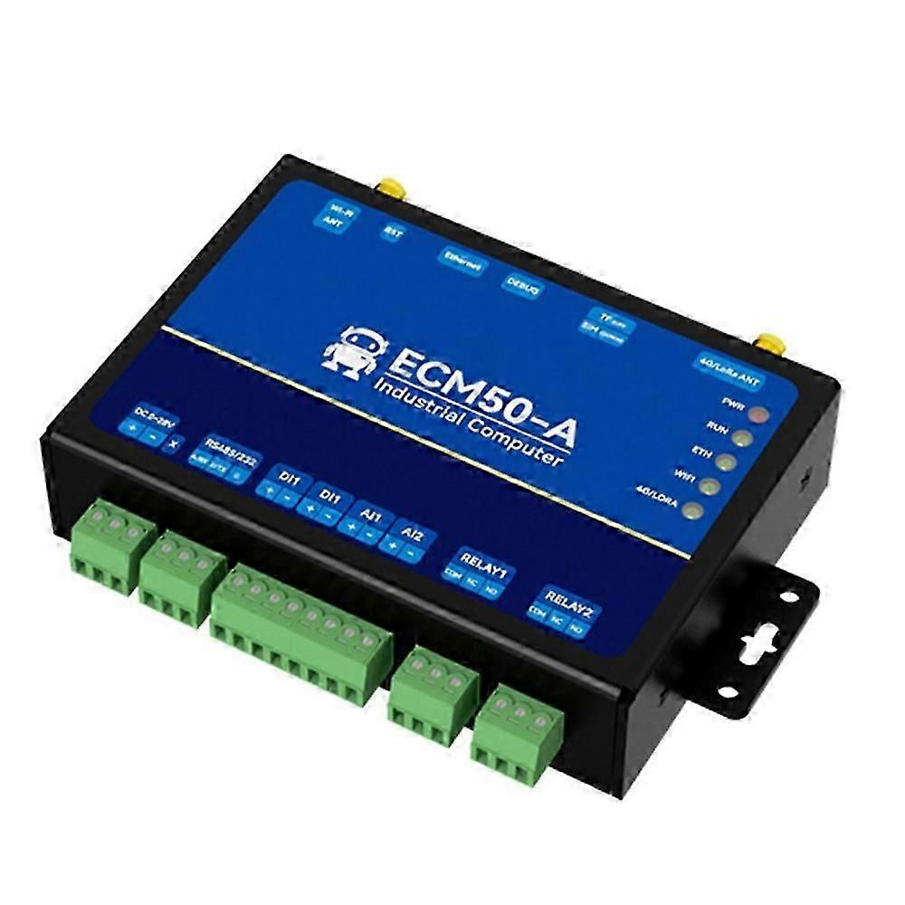 ESP32-S3 Industrial Control Computer Programmable Industrial Computer Python ECM50 2D1 2AI 2DO IO Modbus Gateway B