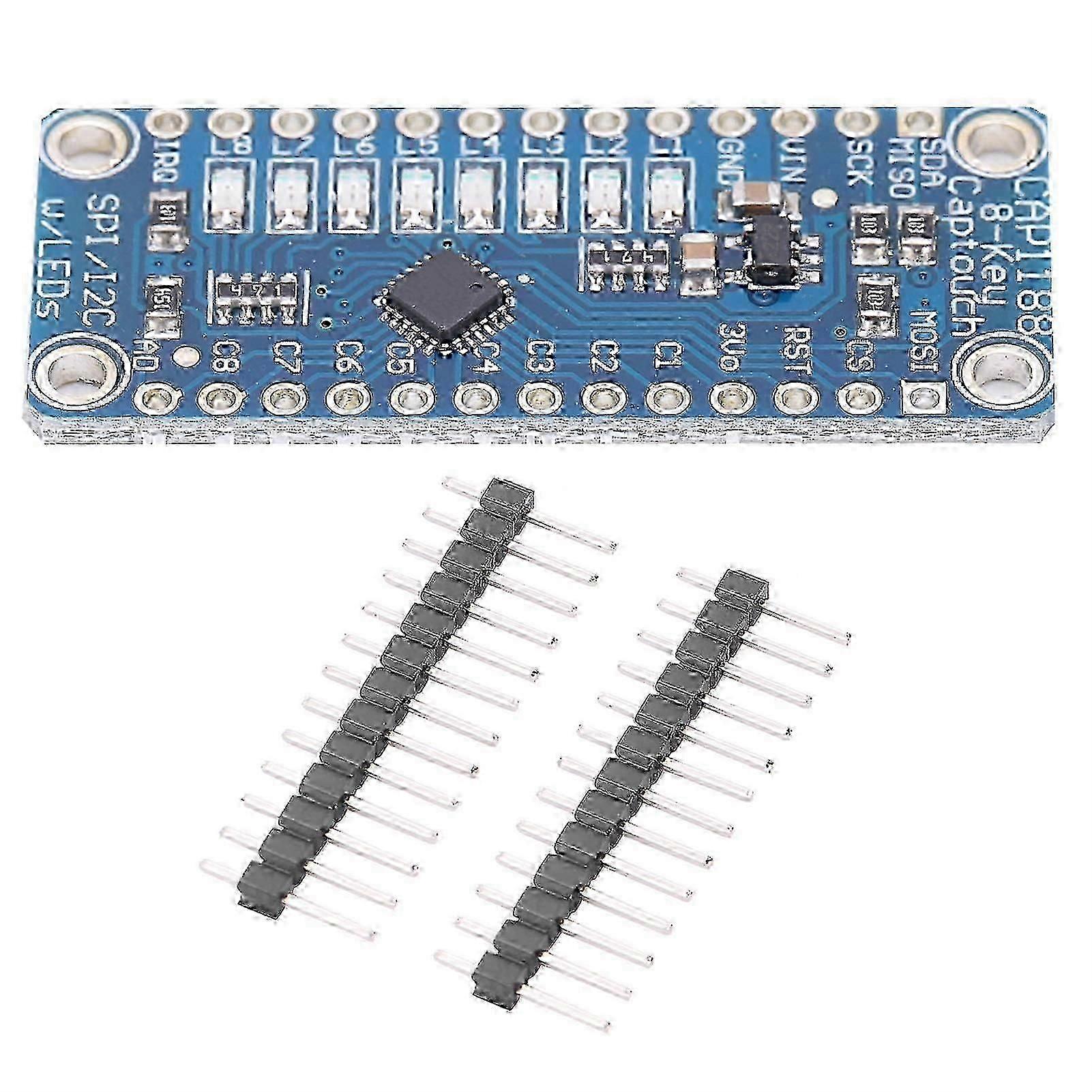 2026 Capacitive Touch Module Sensor Cap Digital 8 Button Key Interface Switch I2C SPI CAP1188,l