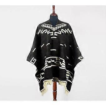 Clint Eastwood Western Cowboy Poncho Serape replica handmade of faux-alpaca wool D