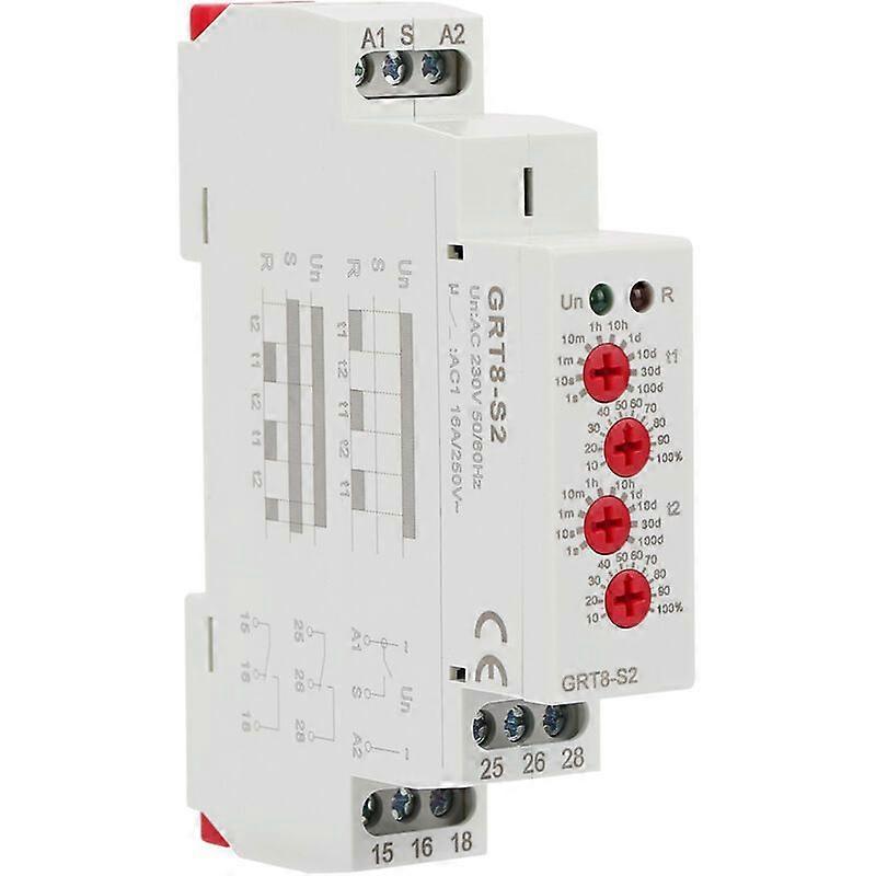 Repeat cycle timer relay, various working modes, super wide delay time, small volume for heating lighting