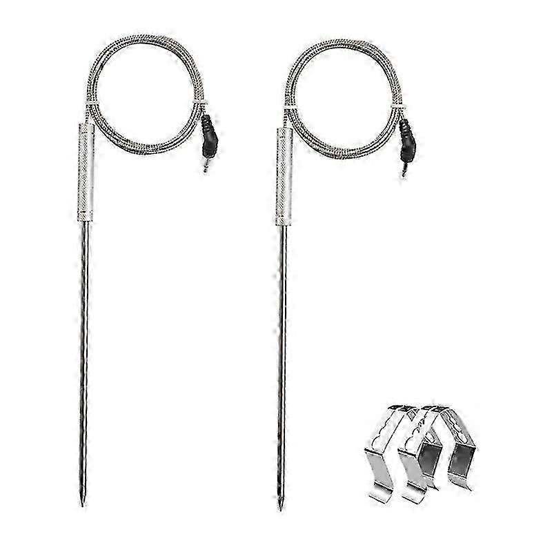BBQ Probe for TP20 TP17, 2 Pack with Holder Clips