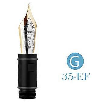 MAJOHN P136 Stempelharpiks fyldepen Iridium Pen Nib EF/F/M Skrivning NY