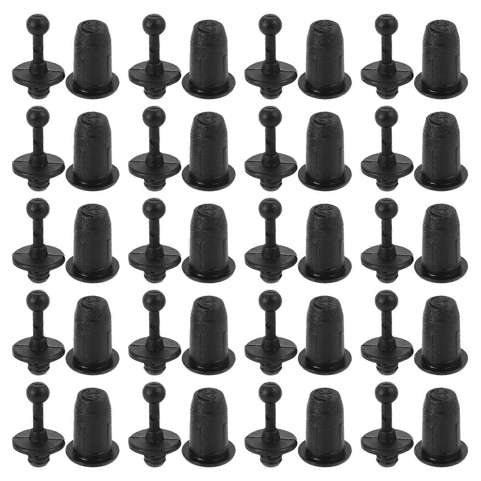 Speaker Grill Guides Plastic Clips for Audio 100Sets Durable Mesh Fasteners