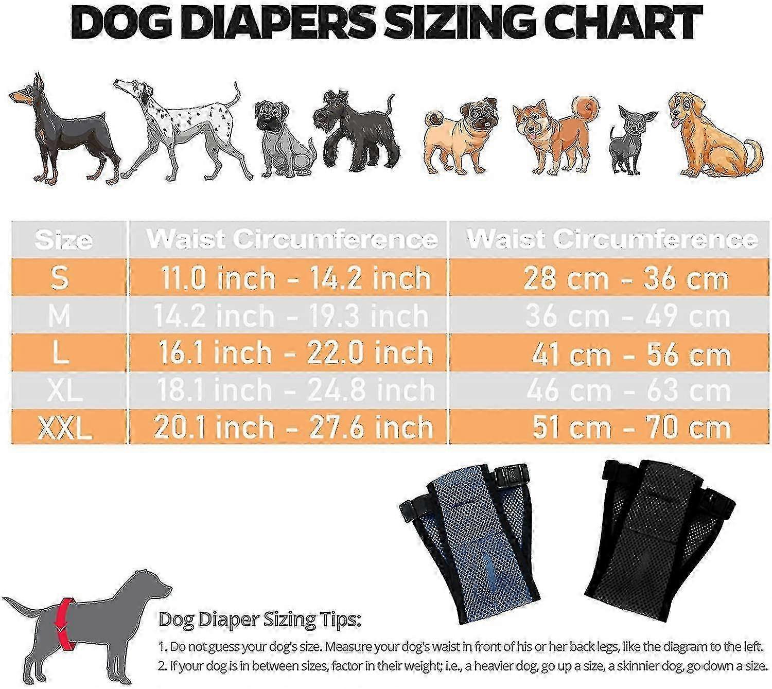 Breathable Adjustable Dog Trousers Pack